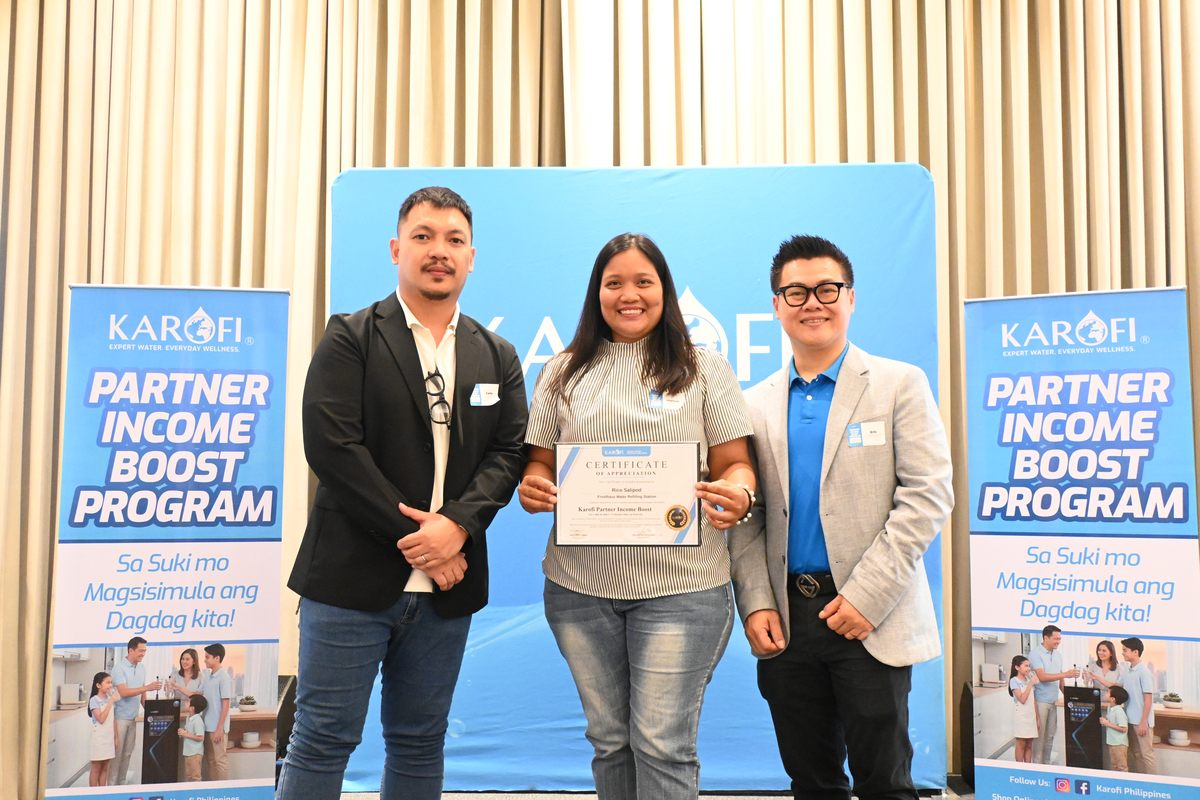 Partner recognition on stage