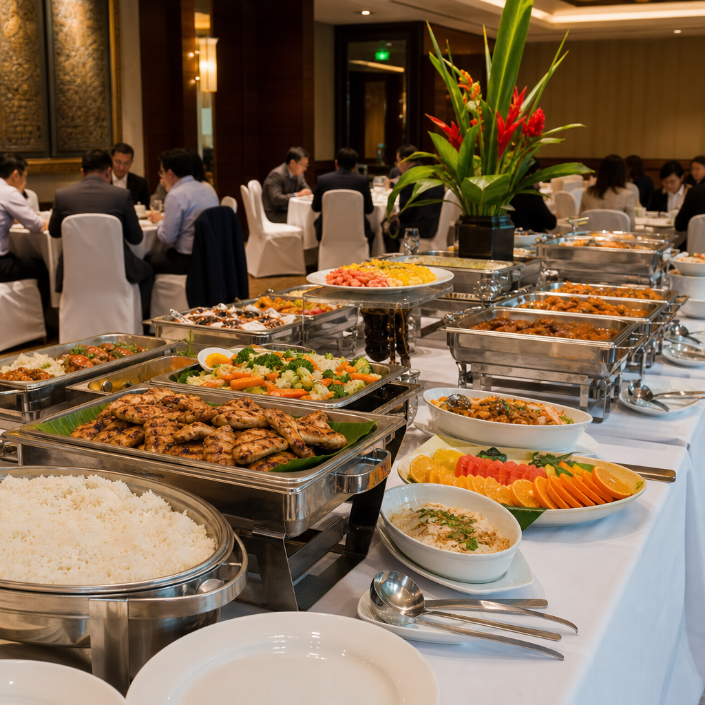 Free lunch at The Excelsior Hotel Manila